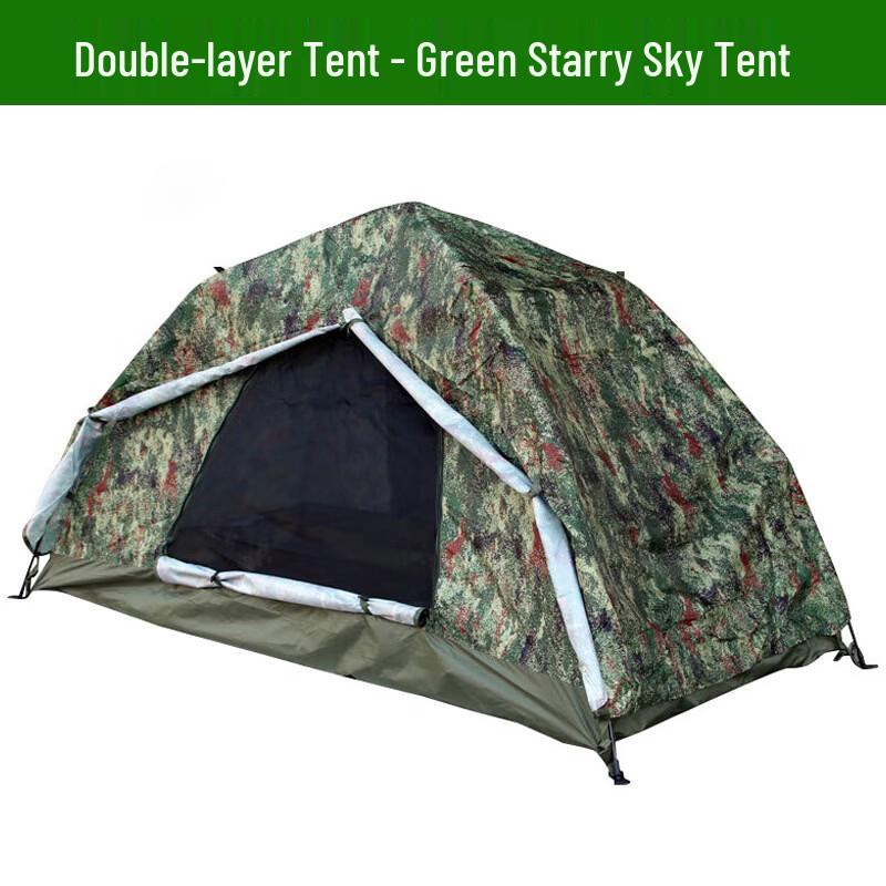 Mussel Starry Sky Double-Layer Camping Tent