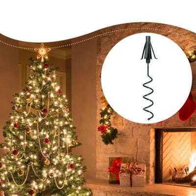 Christmas Tree Topper Holder Xmas Stabilizer with Adjustable Attachment Twist Base for