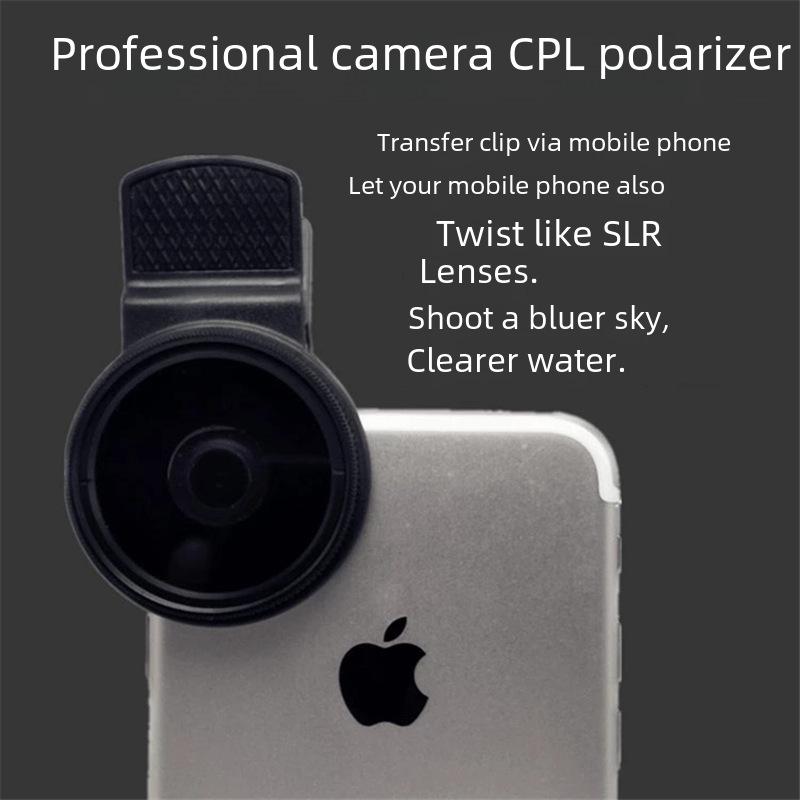 37mm SLR-Level Mobile Camera Lens with CPL Polarizer