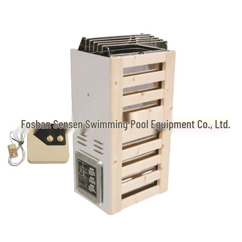 Commercial Stainless Steel Wall-Mounted Sauna Heater with Thermostatic Control