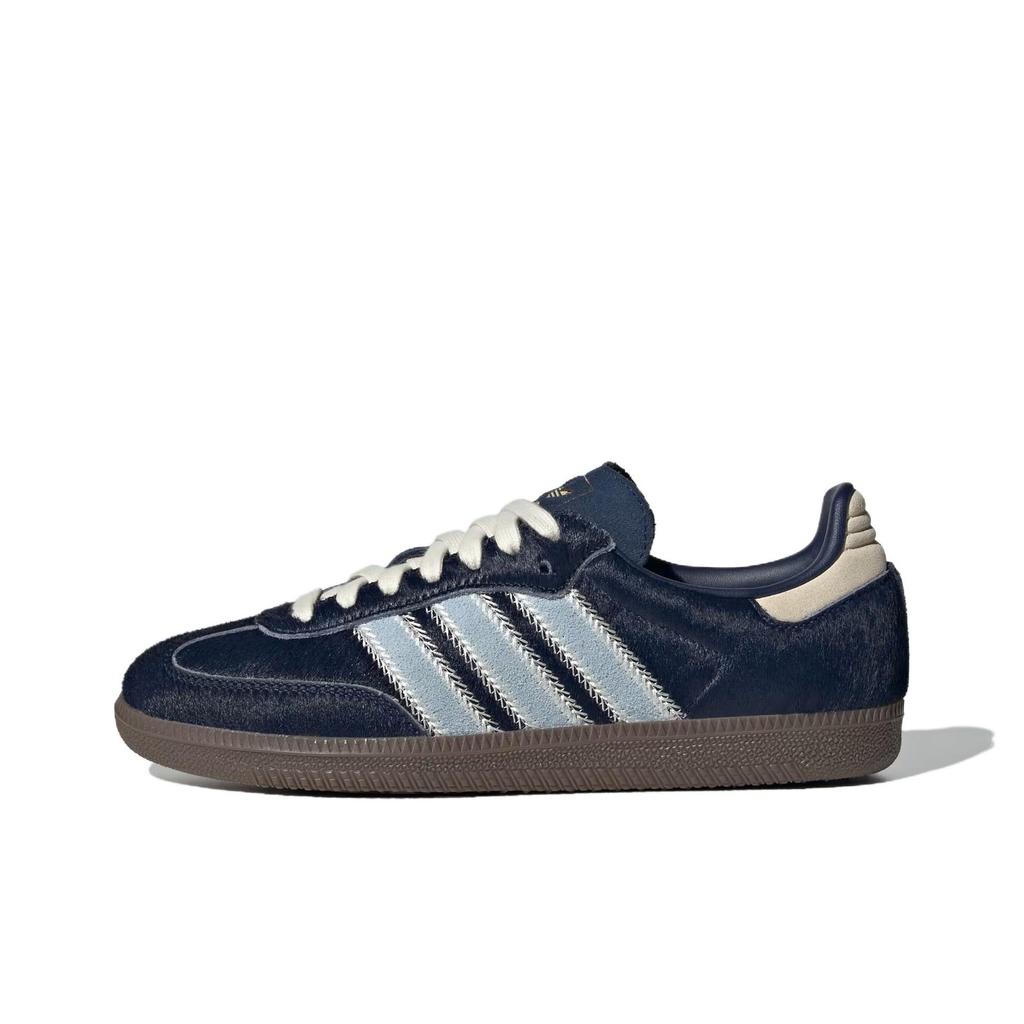 Adidas Pack Samba OG Poils de Poney - Indigo Nuit Ciel Clair Baskets Femme Bleu Bleu Tactile JS3934