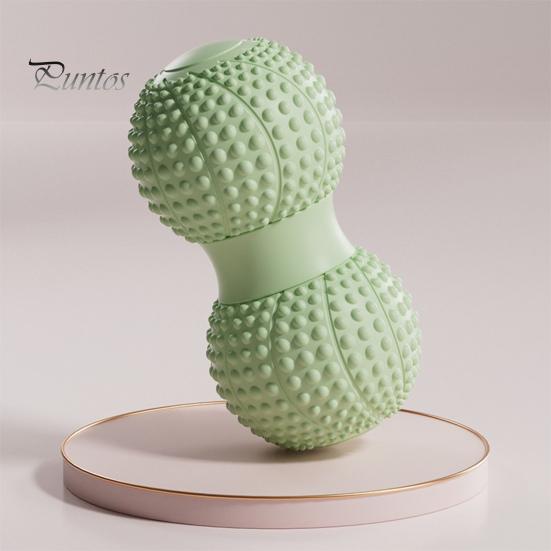 Peanut Massage Ball Deep Tissue Muscle Relaxation Double Lacrosse Roller Physical Therapy Leg Arm Waist Belly Back Foot Full Body Massager