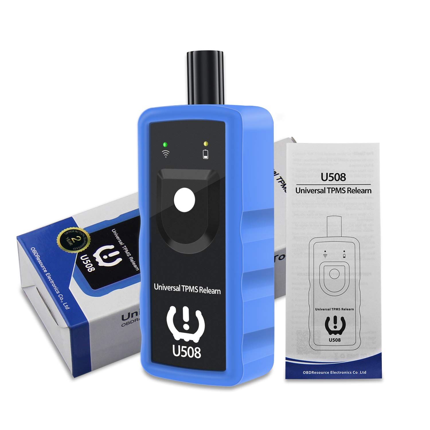 TRISCO Инструмент для повторного обучения TPMS U508 Универсальный для GM Jeep и Ford Chrysler Dodge Инструмент для сброса и активации датчика давления в шинах TPMS Версия 2025