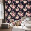 Wallpaper Colors of Roses for the living room and bedroom 50x1000