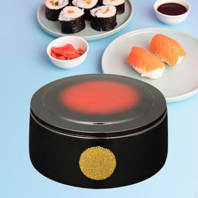 Comida Japonesa Unadon Lancheira Bento Adultos Almoço 750ml com Tampa Recipiente Bandeja de Sushi para Escritório