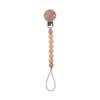 Beech Wood Chew Silicone Bead Pacifier Clips Dummy Chain Holder Newborn Soother Chains Nipple Holder Baby Teething Toys Gifts