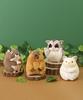 Bleu Bleuet Chubby, Soothing Plush Mascot Rodents: Syrian Hamster, Marmot, Chipmunk, and Sugar Glider (Syrian Hamster)