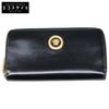 Medusa Round Zip Long Wallet (with Coin Pocket) Black / goldUsed