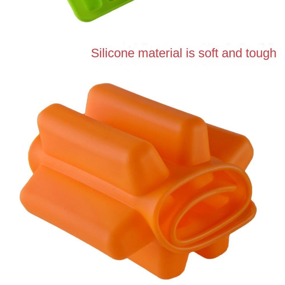 Silikonová forma na ledové kostky, forma na sušenky s 10 mřížkami, kreativní forma na čokoládu