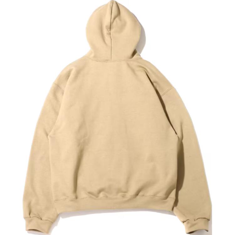 Nike Solid Color Loose Zip Hoodie Men Tops Khaki DH5042-247