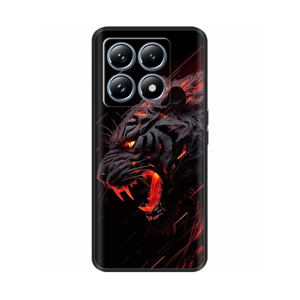For Xiaomi Mi 14T Pro Case Soft Liquid Silicone Protection Back Cover for Xiaomi 14T Pro Mi14T 5G Cases Painted Cartoon Fundas