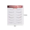 Water Transfer Printing Lower Eyelash Tattoo Sticker Lower Eyelash Temporary Tattoos  Outdoor