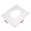 10Pcs New Waterproof Disposable Toilet Seat Cover Degradable Non-Slip Bathroom Paper Pad Portable Toilet Seat Mat Travel