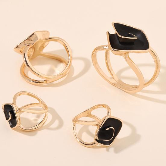 Alloy Geometric Scarf Ring Minimalist T-shirt Tie Clip Shawl Silk Scarves Ring