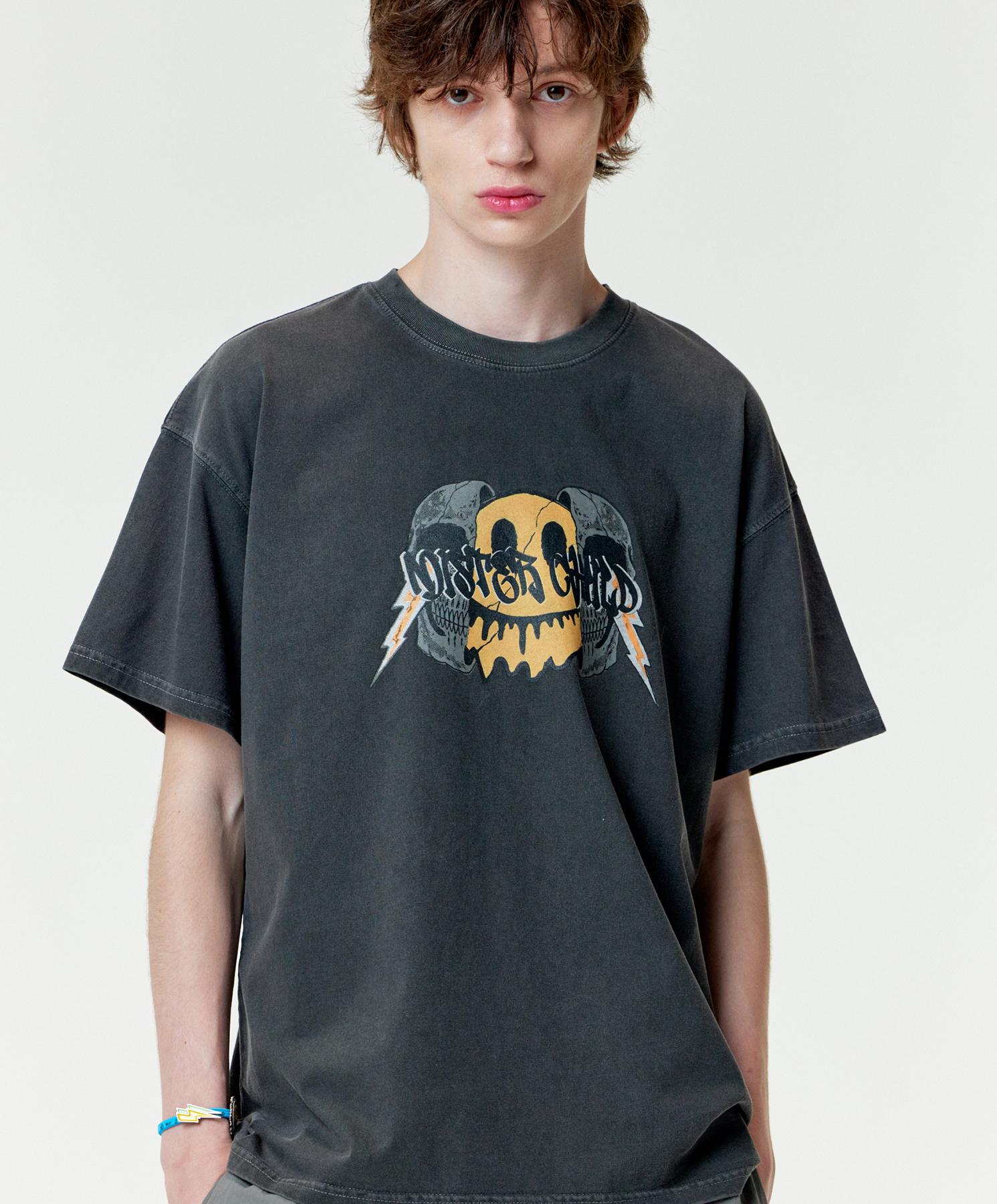 Mister Child Dying Skull T-Shirt Black M