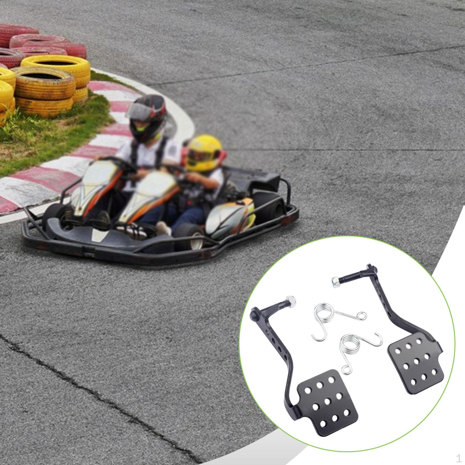 

1 Карт Педали Газ Тормоз Замена для 212cc 196cc 6.5л.с. No Throttle Cable