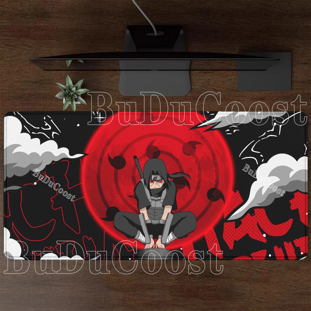 Naruto Itachi Uchiha Mouse Pad Gamer PC Computer Large 900x400mm XXL Office Desk Mat Keyboard Anime HD printing Gaming Mousepad