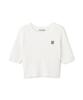 Jill by Jill Stuart Random Cable Women's Knit, Off-White