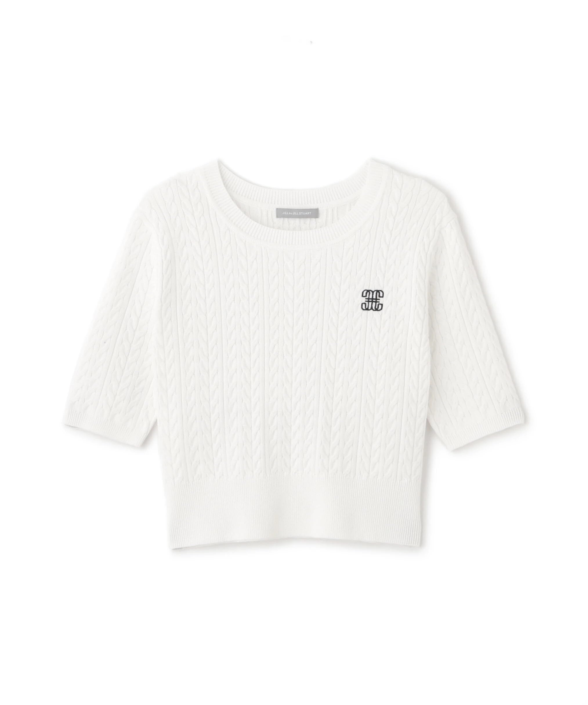

Jill by Jill Stuart Random Cable Women s Knit, Off-White