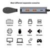 2395-2A2C32 5-in-1 10Gbps Expansion Dock Type-C to 2xUSB3.2 + 2xUSB-C + PD 100W Hub Converter