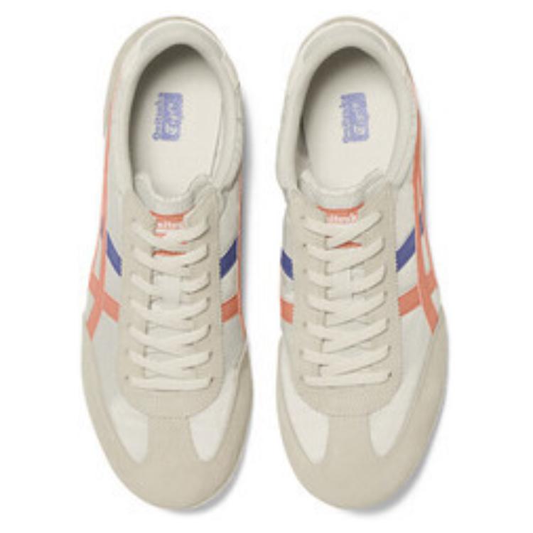 ONITSUKA TIGER Machu Racer Comfortable Versatile Slip-Resistant Durable Breathable Lightweight Low-Top Casual Shoes Unisex Sneaker Beige 1183B877-200