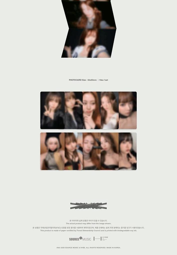 Le sserafim 'FILM PHOTOBOOK : Dear, FEARNOT' (Official Merchandise)