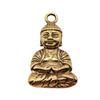 Buddha Statues Charms Multi Color Alloy Pendants For Spiritual Zen Jewelry Making