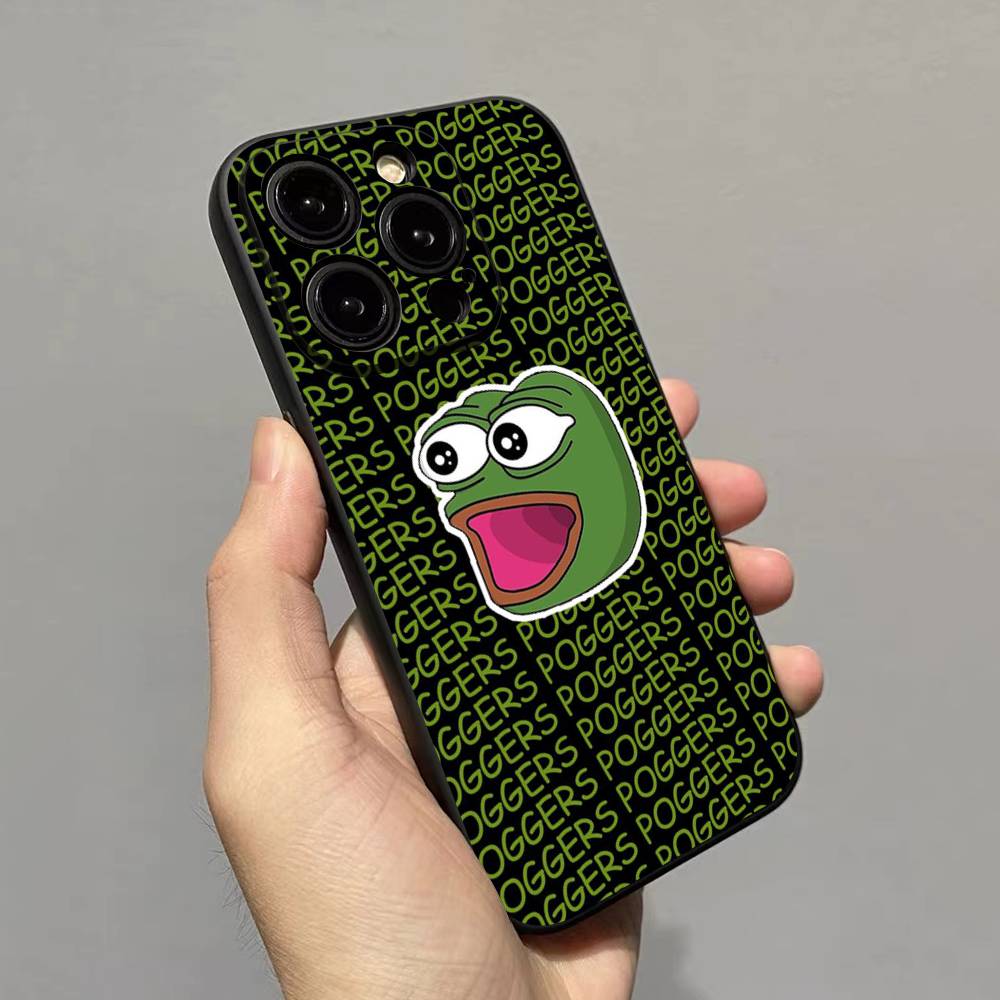 Traurige Frosch Pepe Handyhülle Für iPhone 17 16 15 14 11 12 13 Mini Pro XS Max Plus Hülle Schale