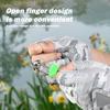 1 Pair Fishing Gloves for Men Summer Fishing Road Sub Sunscreen and Anti Slip Ice Silk Breathable Thin Three Finger Cut Gloves