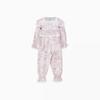 Pijama Duas Peças de Algodão com Manga Longa para Meninas Lunaluz
