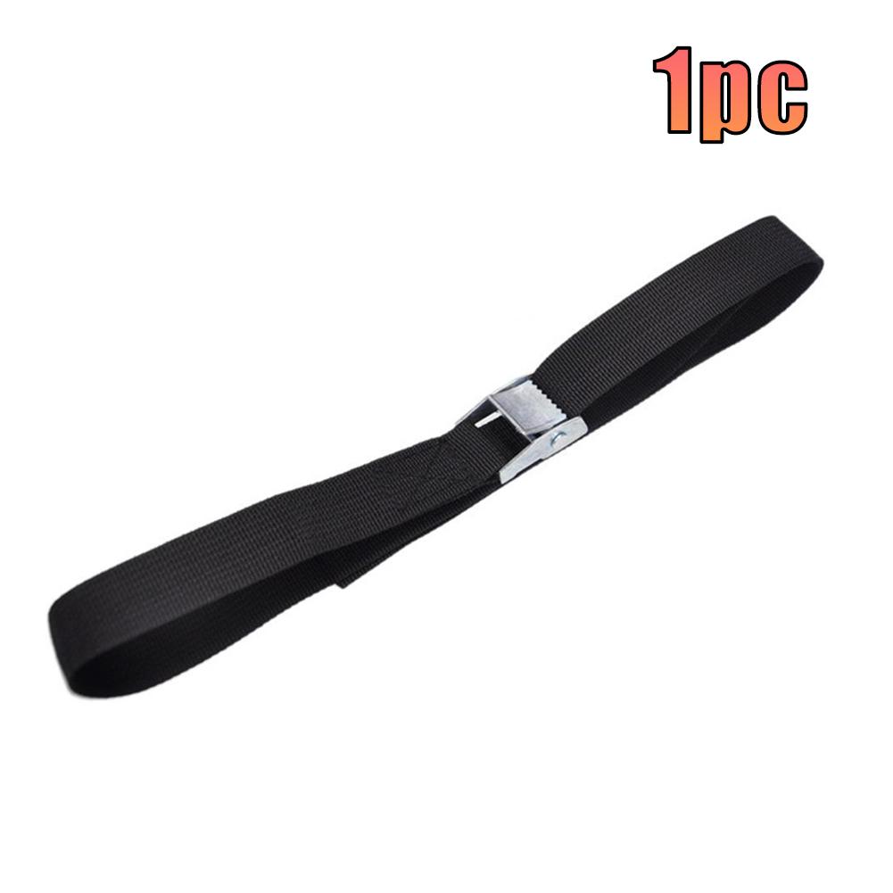 

2Pcs 40cm Black Buckle Tie-Down Belt Lashing Strap Motorcycle Cargo Car Luggage Cargo Straps Ratchet Belt For Heavy-duty Luggage