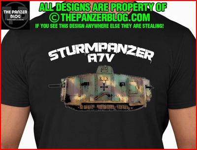 Sturmpanzer A7V Panzer T-Shirt WWI German Tank Version 2 Unisex T-Shirt