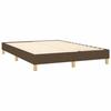 Maison Exclusive - Sommier à lattes de lit avec matelas Marron foncé 140x200 cm