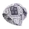 European and American Popular Cashew Flower Hip-hop Headscarf Hat, Unisex Soft Scarf Pullover Hat JDU-A