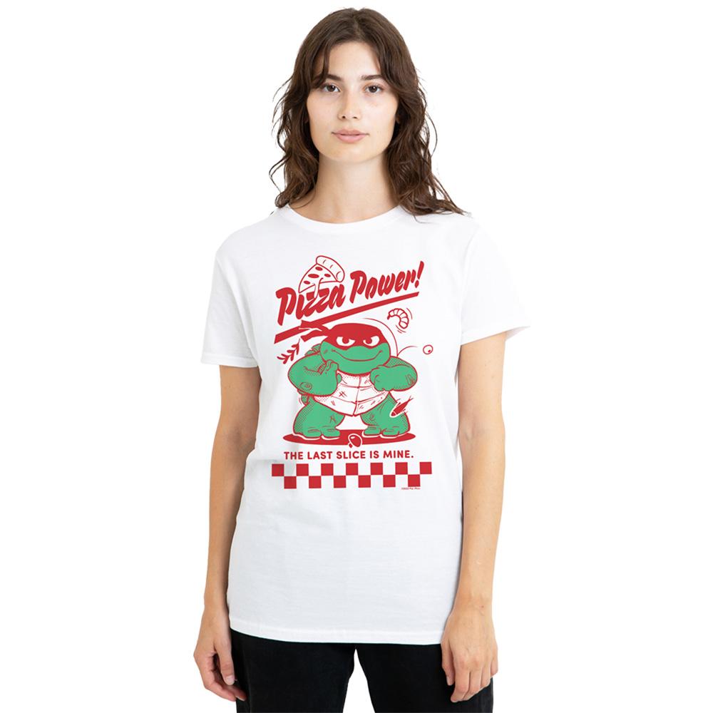 Teenage Mutant Ninja Turtles: Mutant Mayhem Womens/Ladies Pizza Power Raphael T-Shirt