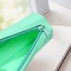 Silicone pencil-shaped pencil case/stationery bag, soft and easy to clean, simple student stationery bag