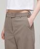 MUSINSA STANDARD WOMAN [Cooltandard] Women'S Wide Hidden Banding Slacks [Dusty Beige]