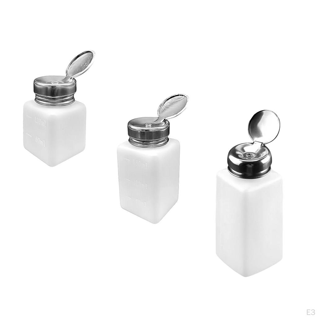 Liquid Pump Dispenser for Makeup Remover, Portable Container Personal Salon