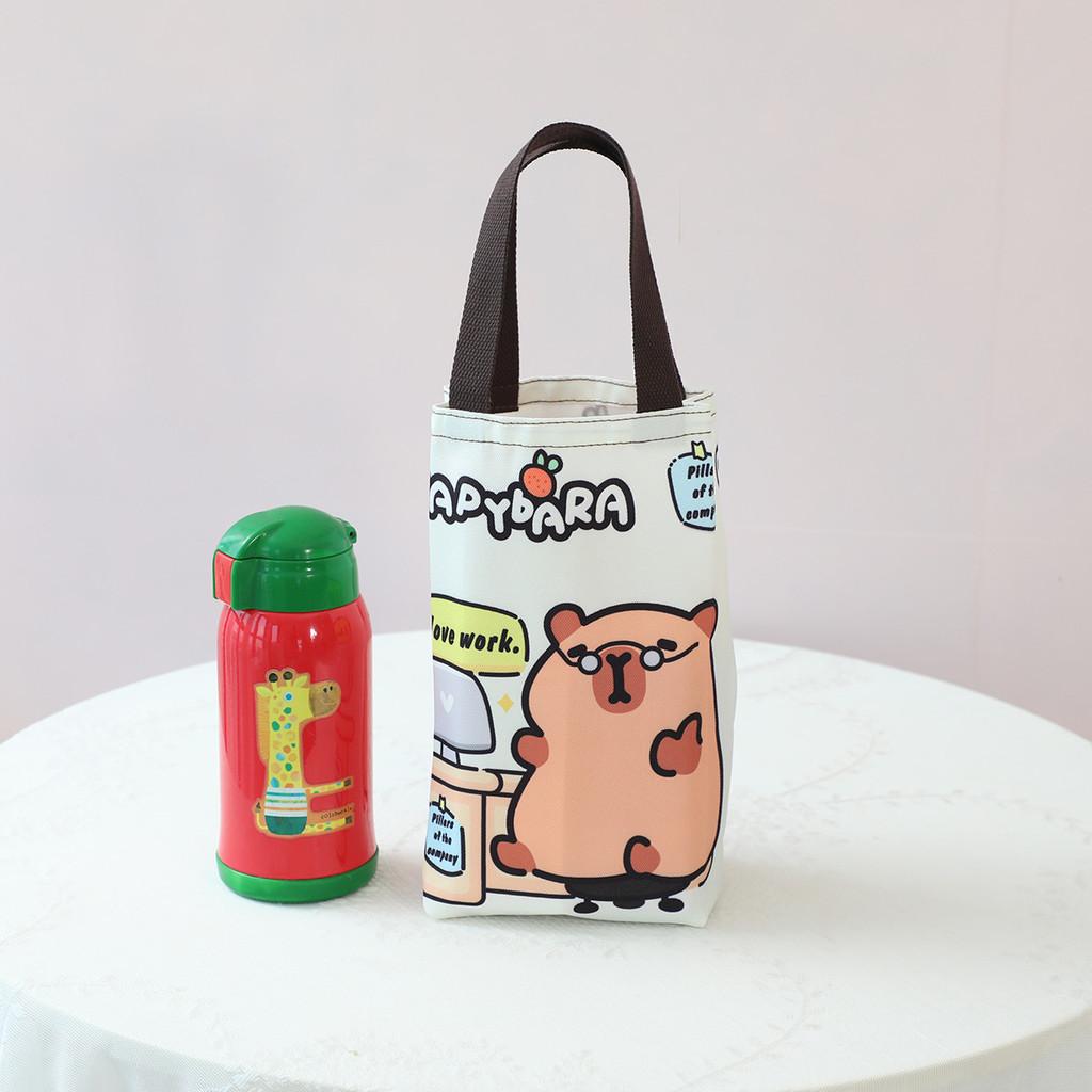 Capybara Travel Canvas Bag With Multipurpose Design For Outdoors Storage And