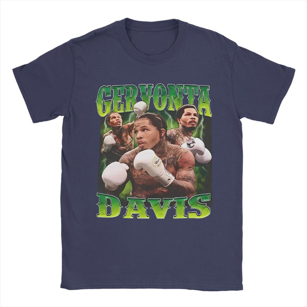 Tank Gervonta Davis TShirt Summer  Cotton T Shirts For Unisex Harajuku Casual Tshirt Short Sleeve Y2K Retro Top Tees