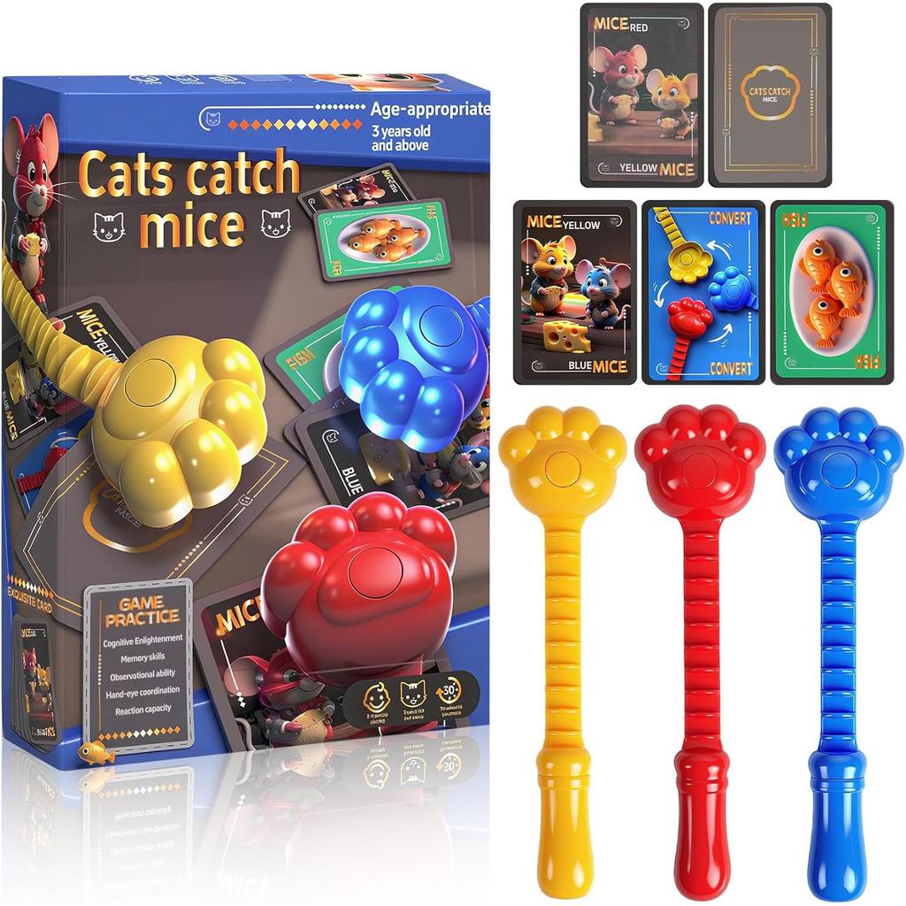 Children'S Three Person Battle Early Education Reaction Competition Game Focus Training Puzzle Board Game Parent Child