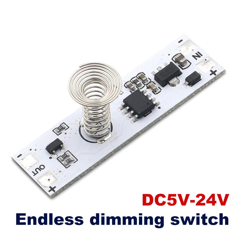 1Pcs Short Distance Scan Sweep Hand Sensor Dc 5V-24V 3A Hand Sweep Switch Module Led Dimming Control Lamps Active Components