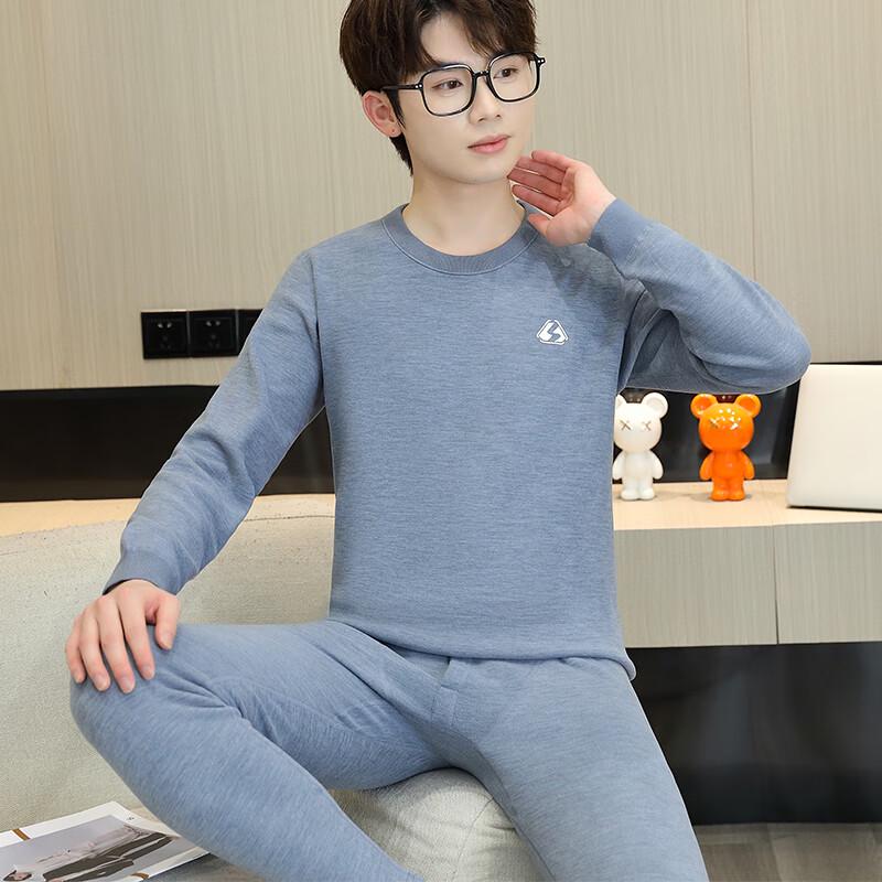 YUZHAOLIN Teen Boys' Plus Velvet Thermal Base Layer Set