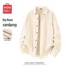 Men's Loose-Fit Corduroy Long-Sleeve Shirt