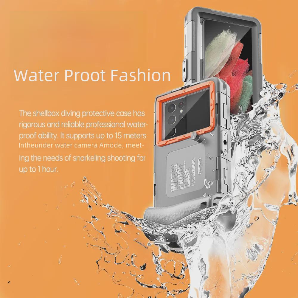 Huawei Mate50 Pro Waterproof Diving Case - 15m Underwater Photo & Video Protection