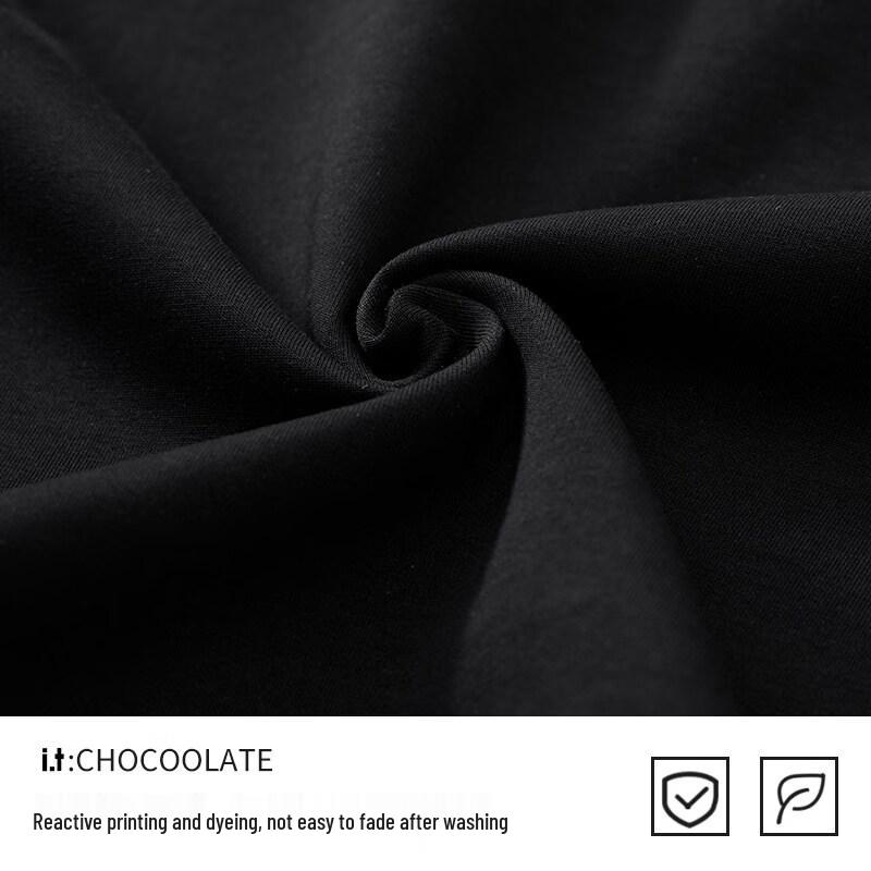 CHOCOOLATEit Unisex Polo Neck Loose Fit Sweatshirt