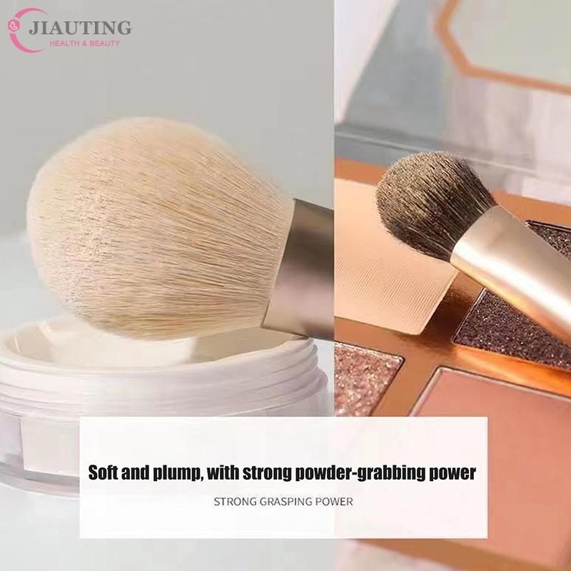 12 Pcs Makeup Brushes Complete Set Of Foundation Loose Powder Blush Concealer Eye Shadow Professional Set With Storage Bag