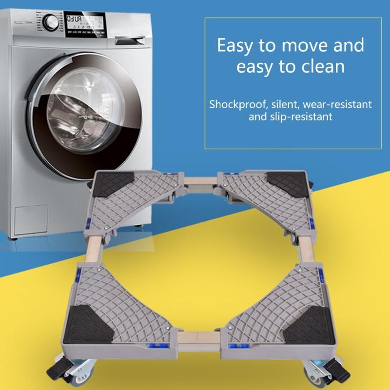 Portable Air Conditioner Unit Holder Adjustable Air Conditioner Stand Air Conditioner Base with Wheels Suitable for Home