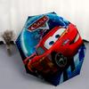 1pc Cars Lightning Themed Automatic Opening and Closing Umbrella - Suitable for all occasion gift-d0807012