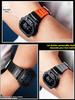 Pour Casio G-SHOCK black knight 3506 GBD-200-1/GBD-200SM bracelet de montre de sport étanche en caoutchouc fluoré modifié accessoire